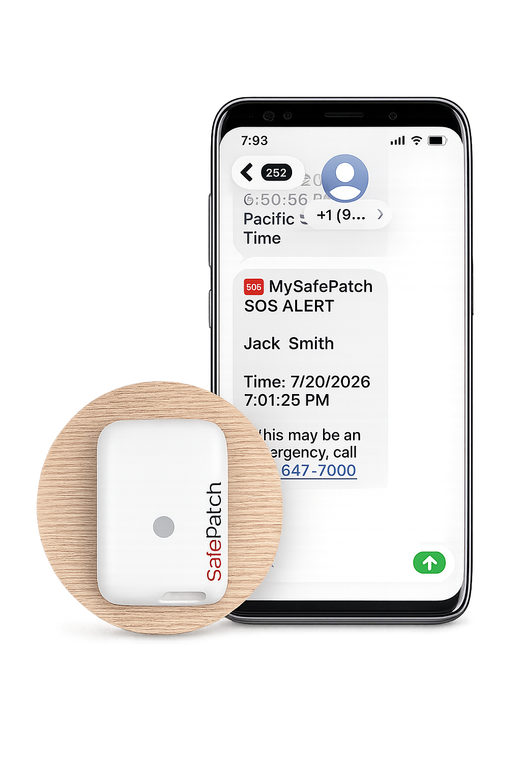 SafePatch wearable patch