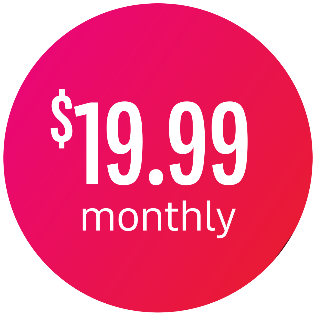$19.99 monthly